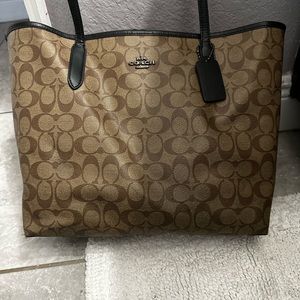 Coach tote bag like new